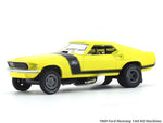 1969 Ford Mustang yellow 1:64 M2 Machines diecast hauler scale model