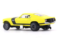 1969 Ford Mustang yellow 1:64 M2 Machines diecast hauler scale model