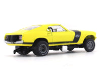 1969 Ford Mustang yellow 1:64 M2 Machines diecast hauler scale model