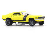 1969 Ford Mustang yellow 1:64 M2 Machines diecast hauler scale model