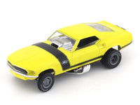 1969 Ford Mustang yellow 1:64 M2 Machines diecast hauler scale model