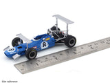 1969 Matra MS10 8 Jean Pierre Baltoise 1:43 Formula 1 diecast scale model car collectible