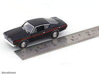 1969 Plymouth Barracuda 340 black 1:64 M2 Machines diecast scale car collectible