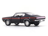 1969 Plymouth Barracuda 340 black 1:64 M2 Machines diecast scale car collectible