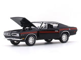 1969 Plymouth Barracuda 340 black 1:64 M2 Machines diecast scale car collectible