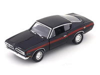 1969 Plymouth Barracuda 340 black 1:64 M2 Machines diecast scale car collectible