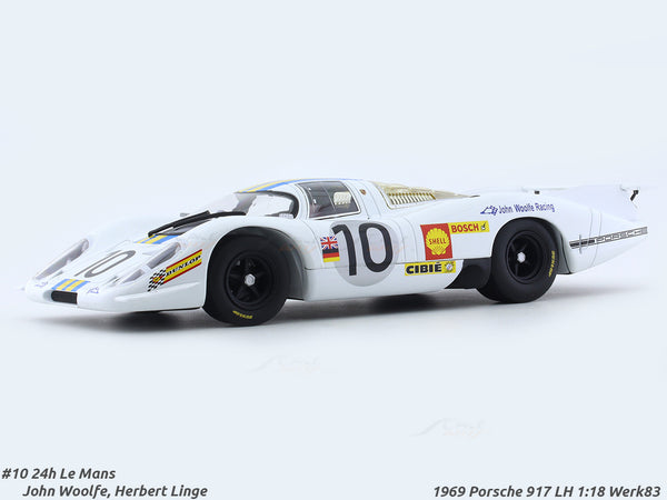 1969 Porsche 917 LH 1:18 Werk83 diecast scale model car collectible