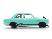 1970 Datsun 510 blue 1:64 M2 Machines diecast scale model collectible