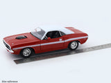 1970 Dodge Challenger R/T Coupe red 1:24 Maisto licensed diecast Scale Model car