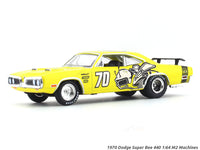 1970 Dodge Super Bee 440 yellow 1:64 M2 Machines diecast scale car collectible