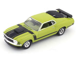 1970 Ford Mustang Boss 302 green 1:64 M2 Machines diecast scale car collectible