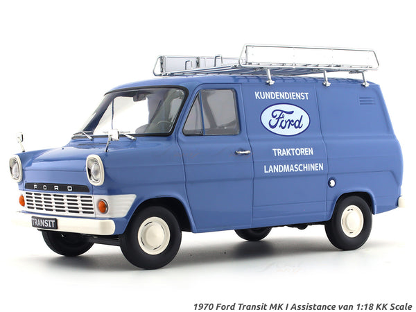 1970 Ford Transit MK I Assistance van 1:18 KK Scale diecast van collectible