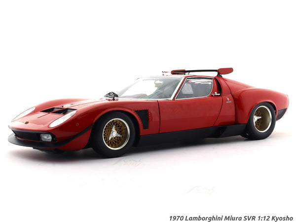 1970 Lamborghini Miura SVR 1:12 Kyosho diecast Scale Model car