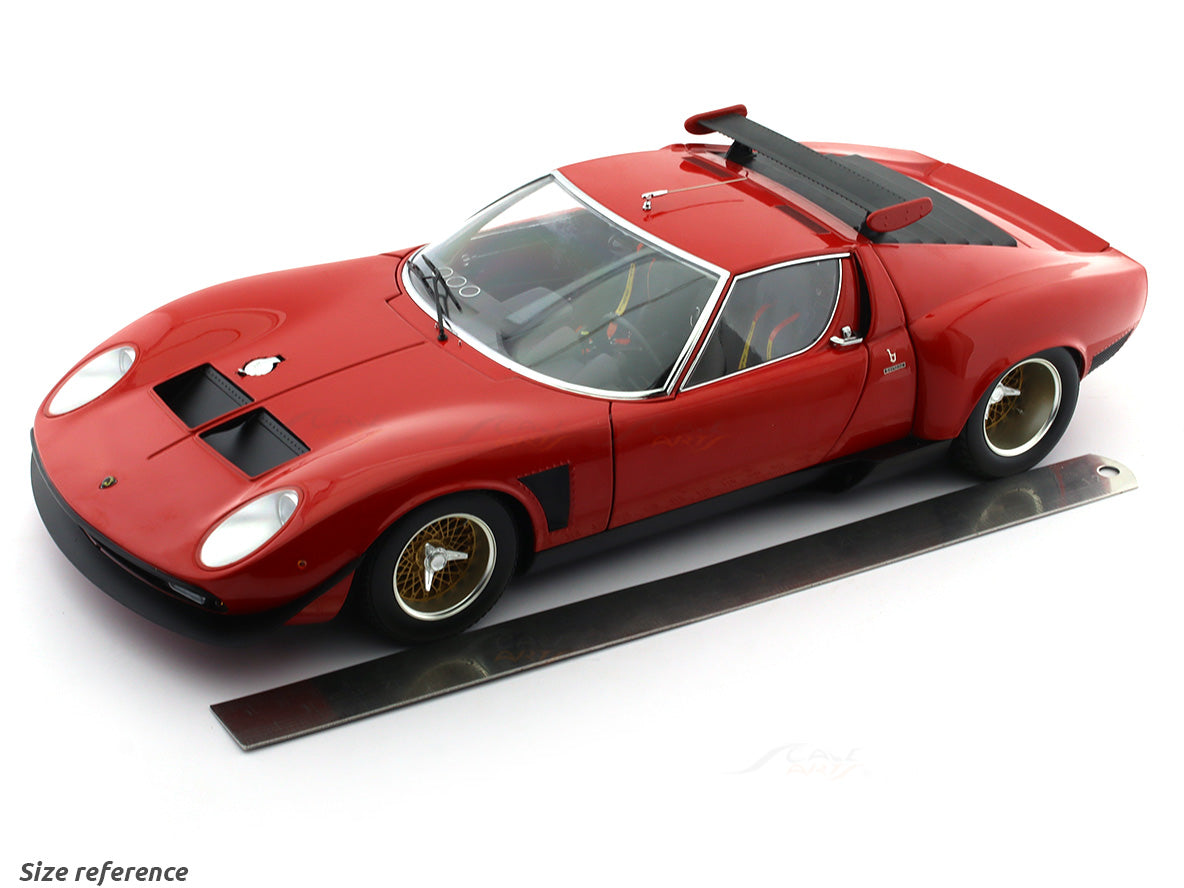 京商 Kyosho Lamborghini Miura P400SV 1/12 Lamborghini Miura P400SV (Red) 1/12 Die-cast Kyosho : Amazon.in