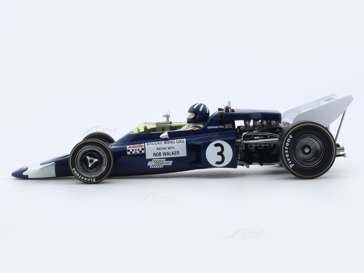 Quartzo Lotus 72 N.3 – International Gold Cup 1970 – Graham Hill – 1/18 – QZ18279 – Neuf