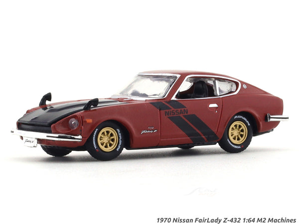1970 Nissan FairLady Z-432 1:64 M2 Machines diecast scale model collectible