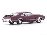 1970 Oldsmobile Cutlass 442 W-30 maroon 1:64 M2 Machines diecast scale car collectible