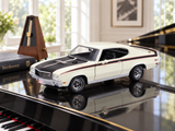 1970 Buick GSX White 1:18 Sun Star Licensed Diecast Scale Model Car Collectible | Classic American Muscle Car | Buy in India