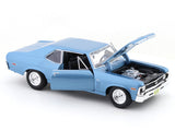 1970 Chevrolet Nova SS with Acrylic Case 1:24 Maisto Licensed Diecast Model Car | Display Collectible | Buy in India