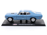 1970 Chevrolet Nova SS with Acrylic Case 1:24 Maisto Licensed Diecast Model Car | Display Collectible | Buy in India
