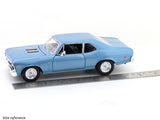 1970 Chevrolet Nova SS with Acrylic Case 1:24 Maisto Licensed Diecast Model Car | Display Collectible | Buy in India