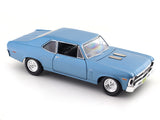 1970 Chevrolet Nova SS Blue 1:24 Maisto licensed diecast Scale Model car collectible