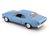 1970 Chevrolet Nova SS Blue 1:24 Maisto licensed diecast Scale Model car collectible