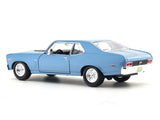 1970 Chevrolet Nova SS Blue 1:24 Maisto licensed diecast Scale Model car collectible