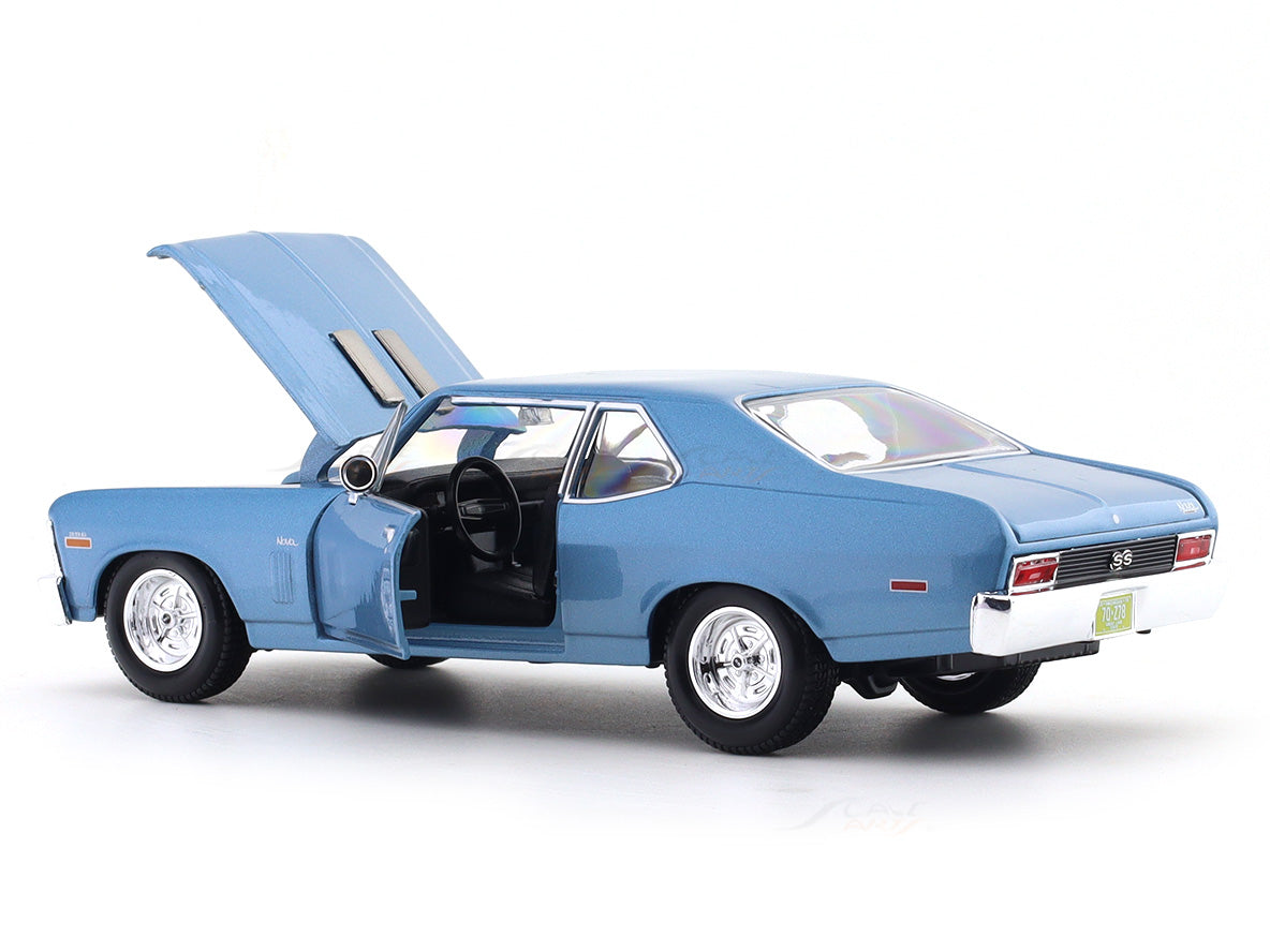 Maisto 1:24 – Kit Modello 1970 Chevrolet Nova SS – Assemblaggio Pressofuso Con Parti In Metallo E Plastica - 2