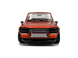 1970 Nissan Skyline C10 Hakosuka Solido Works Orange 1:18 Solido Licensed Diecast Scale Model Car Collectible