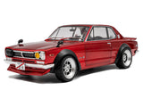 1970 Nissan Skyline C10 Hakosuka Solido Works Red 1:18 Solido Licensed Diecast Scale Model Car Collectible