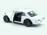 1970 Nissan Skyline C10 Hakosuka Solido Works white 1:18 Solido Licensed Diecast Scale Model Car Collectible