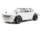 1970 Nissan Skyline C10 Hakosuka Solido Works white 1:18 Solido Licensed Diecast Scale Model Car Collectible