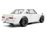 1970 Nissan Skyline C10 Hakosuka Solido Works white 1:18 Solido Licensed Diecast Scale Model Car Collectible
