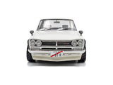 1970 Nissan Skyline C10 Hakosuka Solido Works white 1:18 Solido Licensed Diecast Scale Model Car Collectible