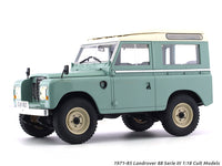 1971-85 Landrover 88 Serie III Green 1:18 Cult Models resin Scale Model car