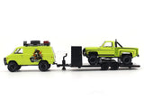 1971 Chevrolet G10 4X4 & 1976 Chevrolet Scottsdale Sport 4X4 1:64 M2 Machines diecast hauler scale model