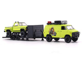 1971 Chevrolet G10 4X4 & 1976 Chevrolet Scottsdale Sport 4X4 1:64 M2 Machines diecast hauler scale model