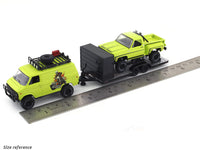 1971 Chevrolet G10 4X4 & 1976 Chevrolet Scottsdale Sport 4X4 1:64 M2 Machines diecast hauler scale model