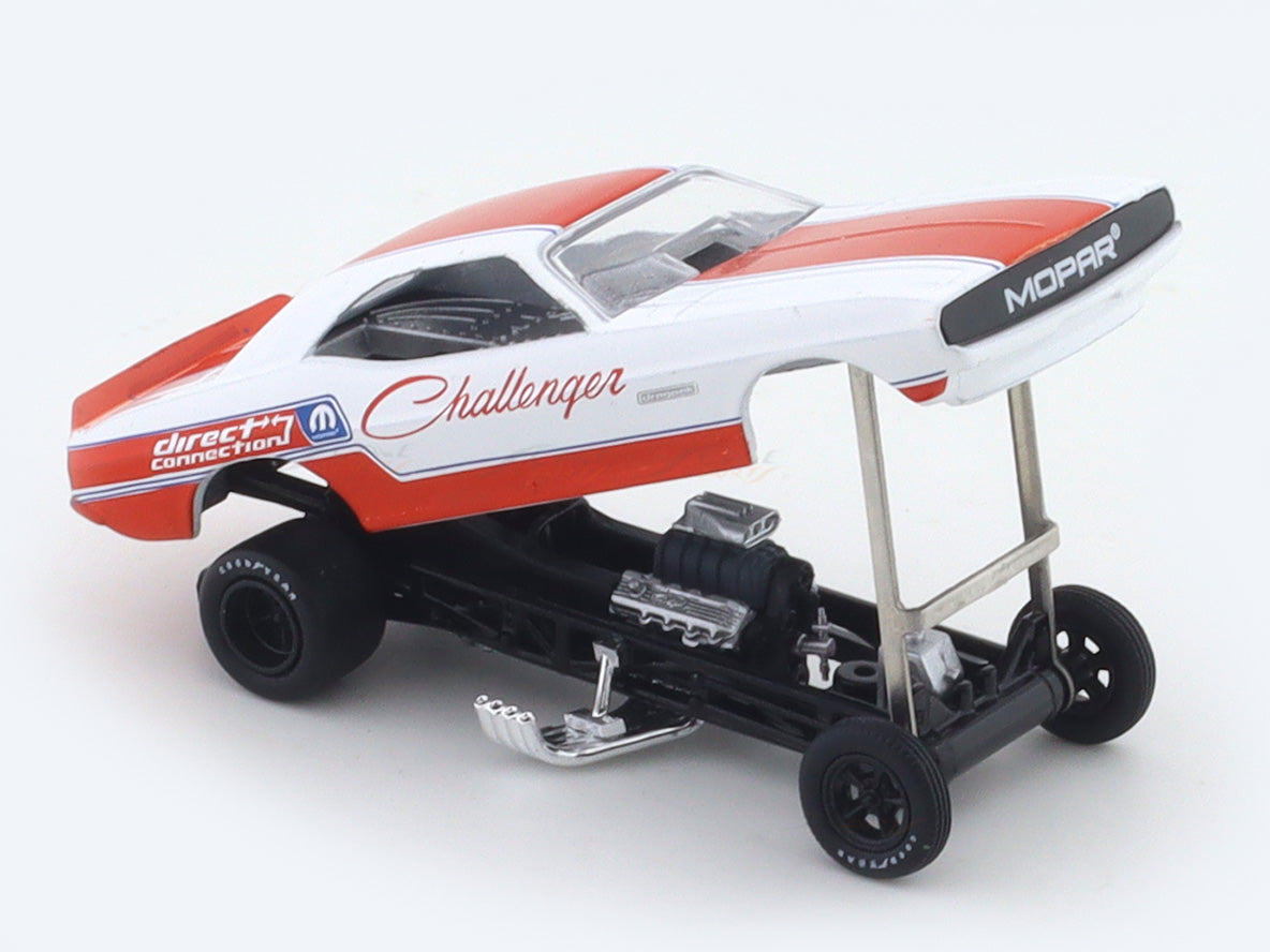1971 Dodge Challenger Funny 1:64 M2 Machines licensed diecast scale mo