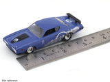 1971 Dodge Charger Custom blue 1:64 M2 Machines diecast scale car collectible