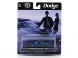 1971 Dodge Charger R/T 440-6-Pack blue 1:64 M2 Machines diecast scale model collectible