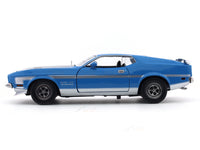 1971 Ford Mustang Boss 351 Blue 1:18 SunStar diecast scale model car collectible