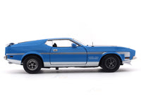 1971 Ford Mustang Boss 351 Blue 1:18 SunStar diecast scale model car collectible