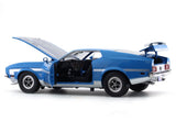 1971 Ford Mustang Boss 351 Blue 1:18 SunStar diecast scale model car collectible