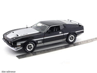 1971 Ford Mustang MACH 1 black 1:18 Sunstar diecast Scale Model collectible