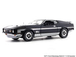 1971 Ford Mustang MACH 1 black 1:18 Sunstar diecast Scale Model collectible