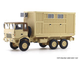 1973 Berliet GBD 6X6 1:43 diecast scale model truck collectible