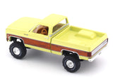1973 Chevrolet Cheyenne Super 20 yellow 1:64 M2 Machines diecast scale car collectible