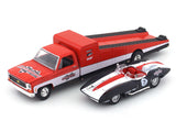 1973 Chevrolet Truck & 1959 Chevrolet Corvette XP-86 1:64 M2 Machines diecast hauler scale model